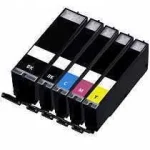 Conjunto 5 Tinteiros Canon Compatíveis Pgi-550bk/.