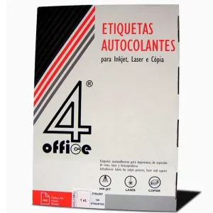 Etiquetas Autocolantes 4office 105x37 - 100 Folhas