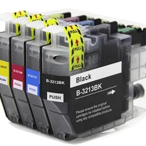 Conjunto 4 Tinteiros Compatíveis Brother Lc3211 /.