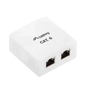 Conector Rj45 Categoria 6 Ftp Lanberg Os6-0002-W