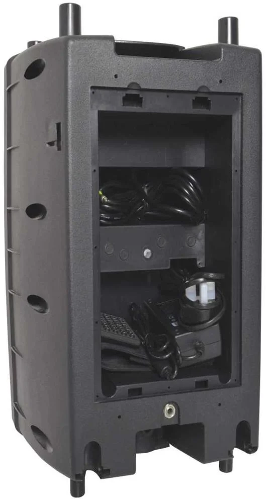 Sistema Pa Portatil C/Micros Uhf Bluetooth e Dvd