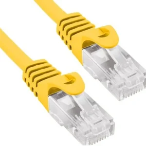 Cabo de Rede Utp Phasak Cat. 6 Cu 1 M. Amarelo