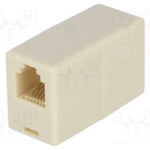 Conector, Sistema: 6p6c, Tomada Rj12,Em Ambos Os .