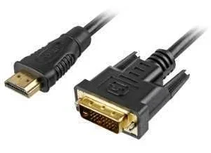 Sharkoon 5m, Hdmi/Dvi-D Preto