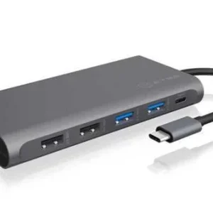 Icy Box Ib-Dk4050-Cpd com Fios Usb 3.2 Gen 1 (3.1.