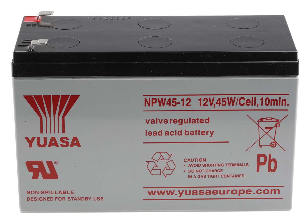 NPW45-12 Bateria chumbo-ácido AGM 12v 8.5Ah Yuasa