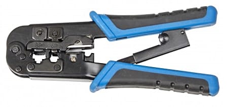 Alicate Cravar Fichas Telefone - 6V/6C - 8V/8C