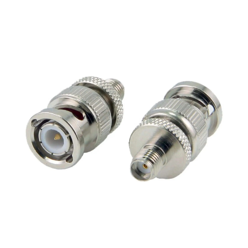 Adaptador BNC Macho / Sma Fêmea 50Ohm