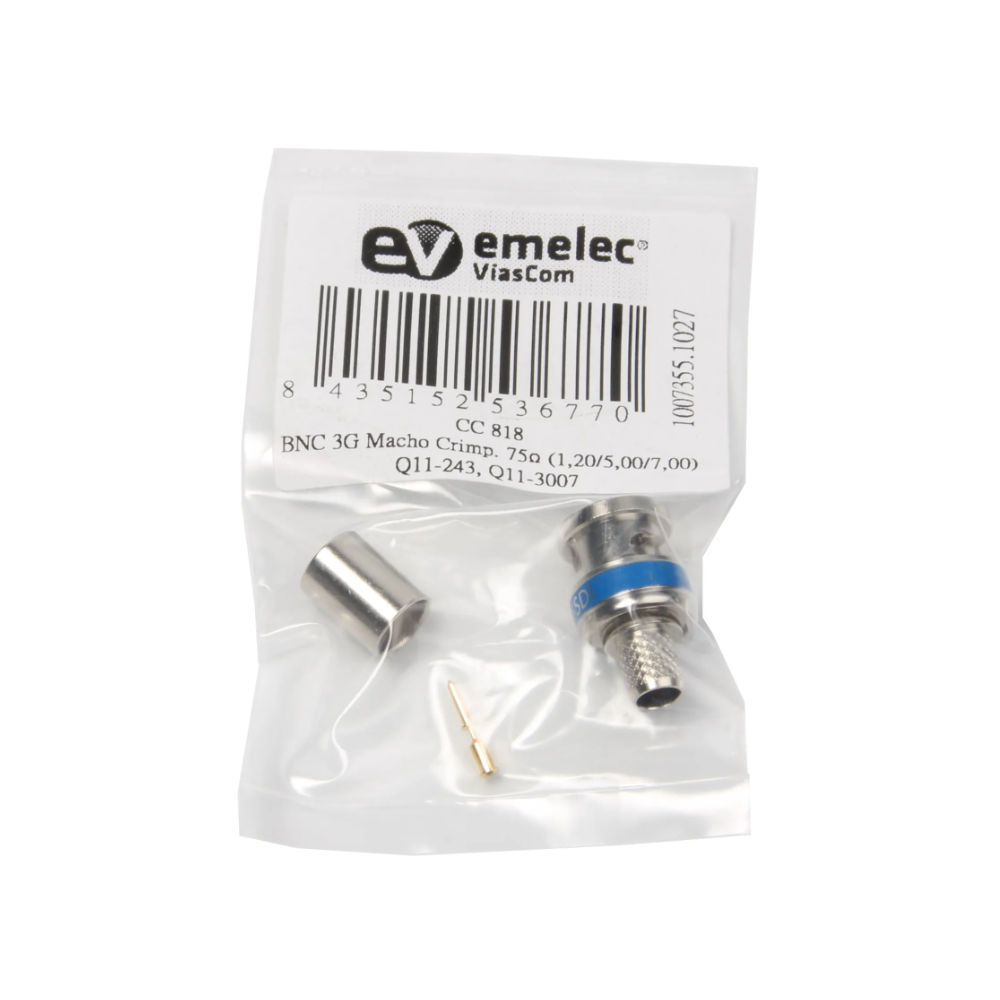 Ficha BNC HD-SDI / 3G-SDI RG59 - Image 2