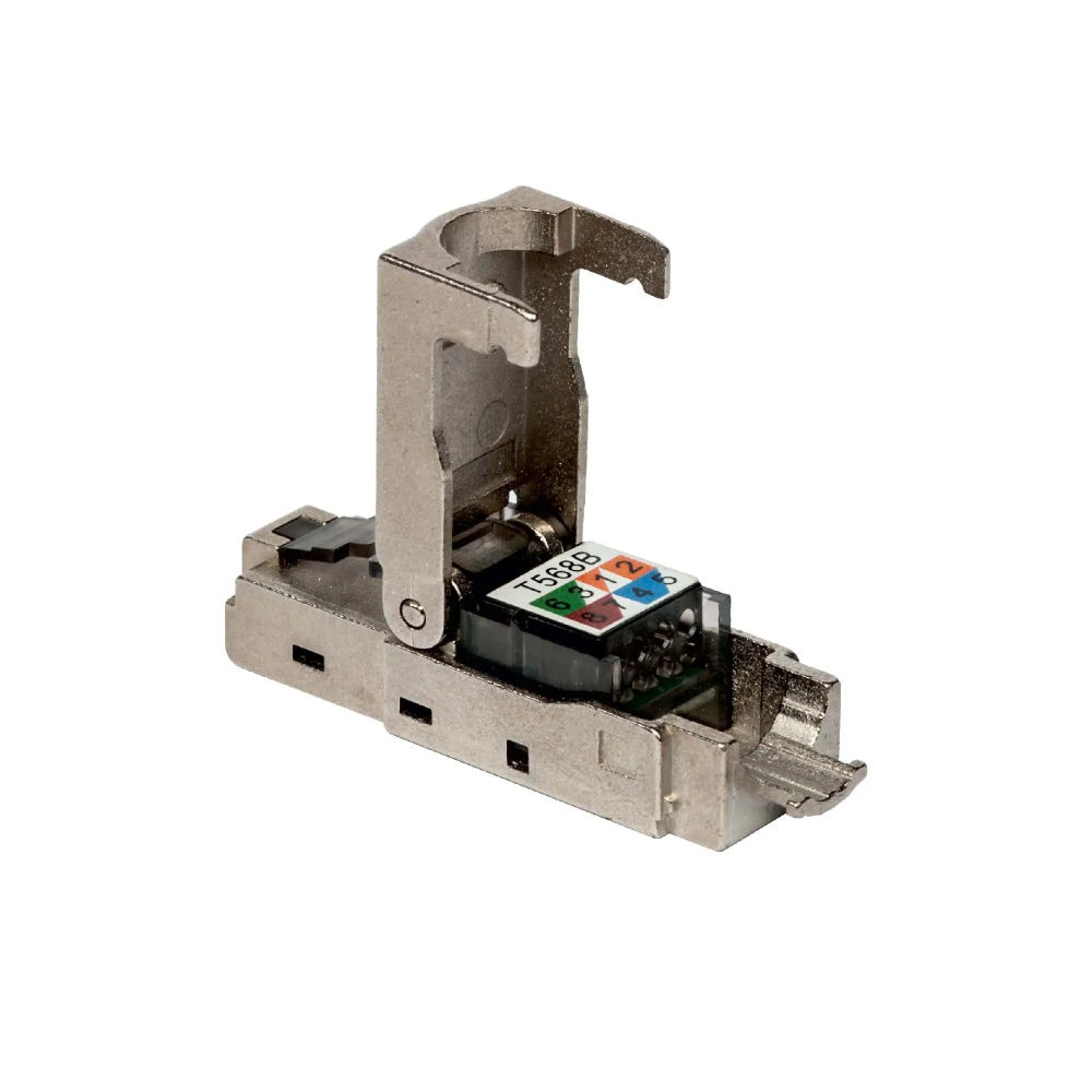 Ficha 8V/8C RJ49 p/ Cabo FTP CAT7A