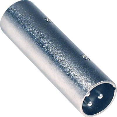 Adaptador XLR Macho / XLR Macho