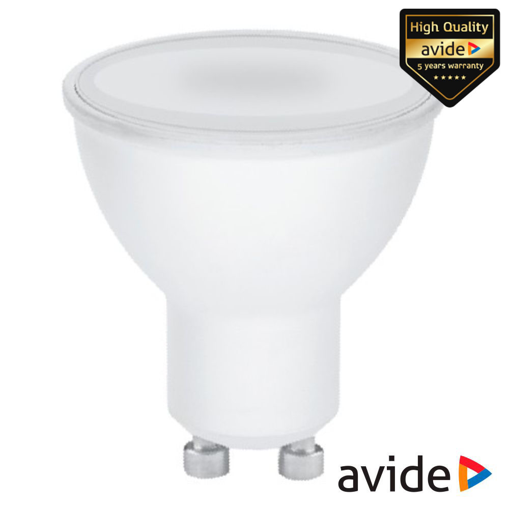 Lâmpada LED GU10 Dimável Spot 7W 230V 3000K 520lm AVIDE