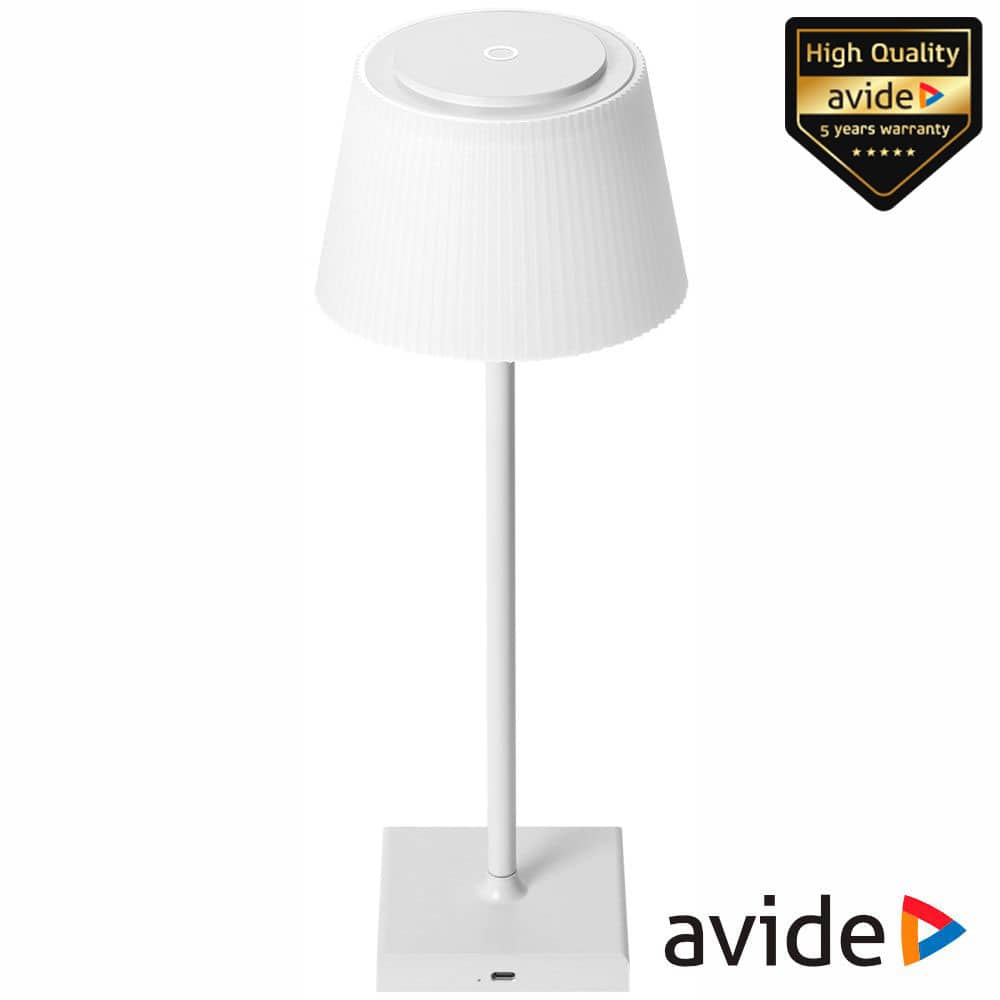 ABLDL-USB-W-4W Candeeiro LED C/ Bateria 4W USB 3000/4000/5000K 270lm AVIDE