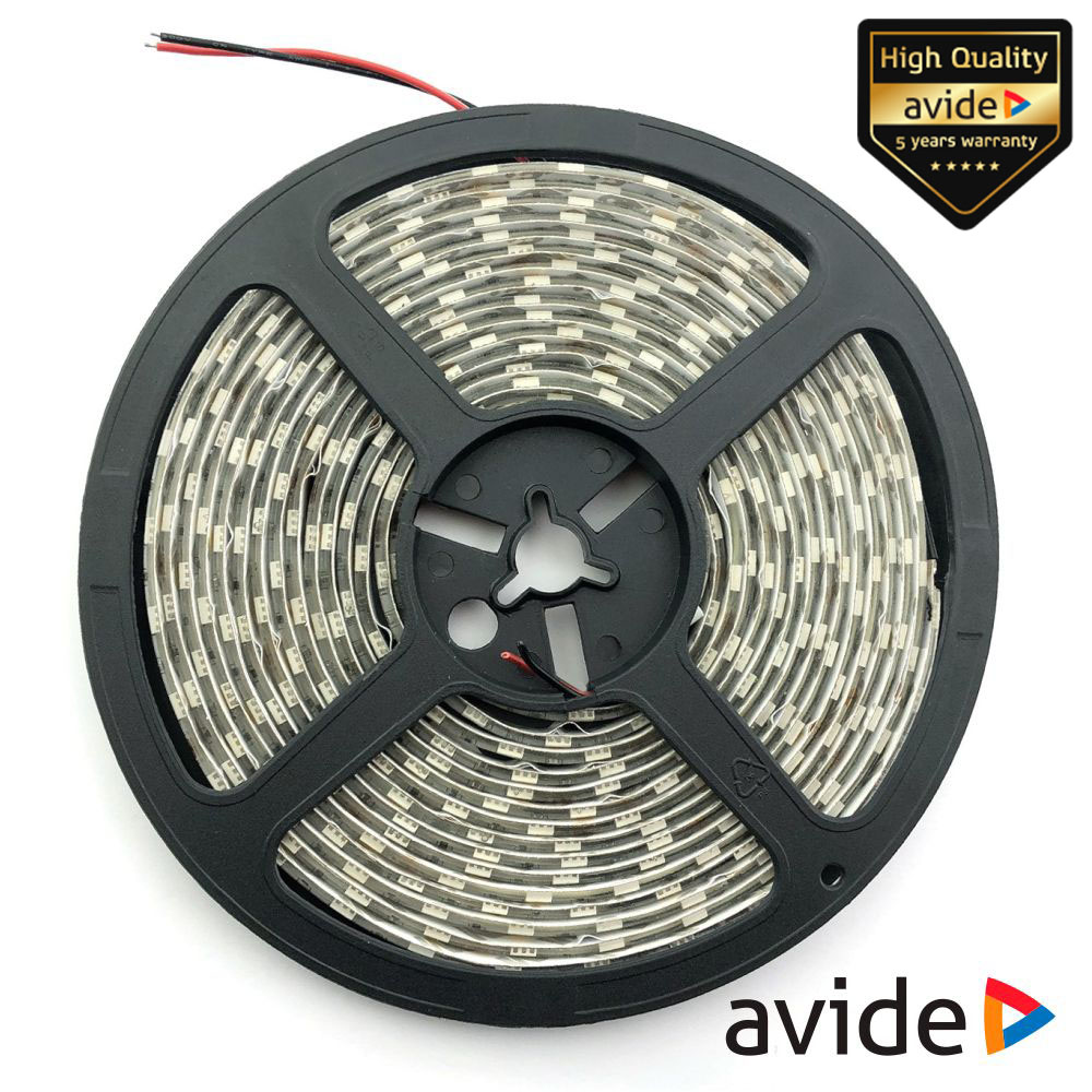 ABLS-120WW65-24W Rolo fita 600 Leds 2835 3000K 12V 24W/M 5m IP65 - AVIDE -