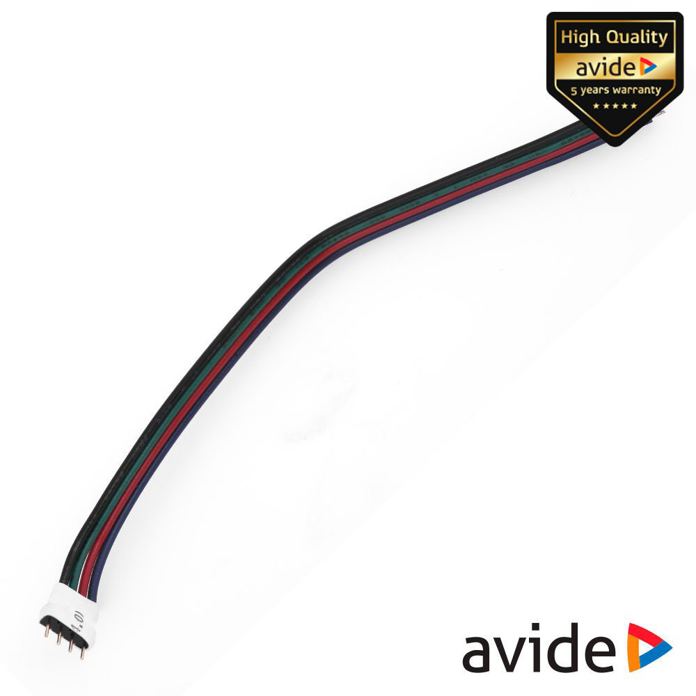 Adaptador Macho P/ Alimentação de Fitas LED RGB AVIDE