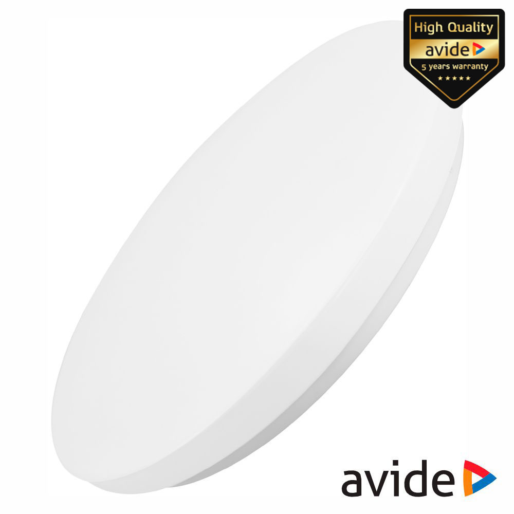 Aplique LED Redondo 12W 260mm 4000K 840lm IP20 AVIDE