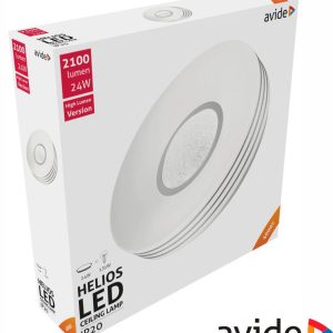 Aplique LED Redondo Teto 24W 380mm 4000K 2100lm AVIDE