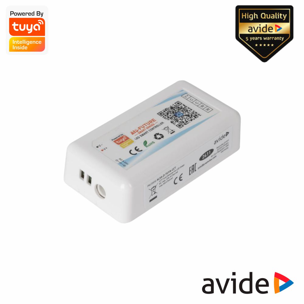 Controlador P/ Fita LEDS CCT WiFi 5V~24V 18A AVIDE
