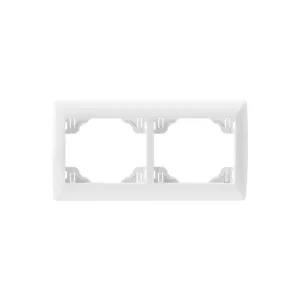 Espelho Duplo Horizontal Branco