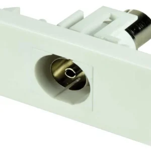 Modulo de Placa de Parede-Socket Keystone Coaxial