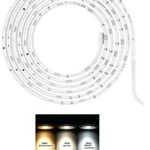 Led Fita 12v Ip20 5050 SMD 14.4w 3000k