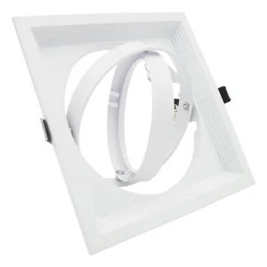 Aro Ar111 Quadrado Branco