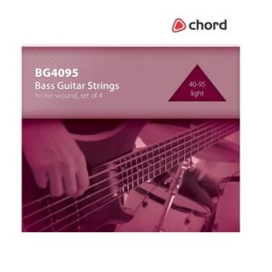 Conjunto de 4 Cordas de Niquel Para Guitarra Baixo