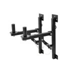 Conjunto de 2 Suportes de Parede para Colunas