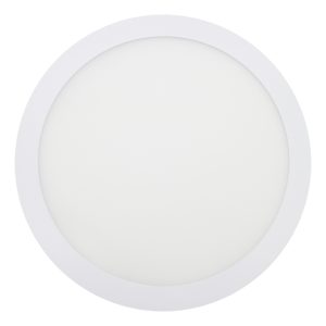 Led Painel Saliente Redondo Branco 18w 3000k