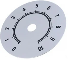 Escala 0 a 10 Para Potenciometro