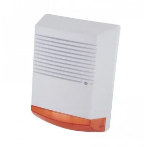 Sirene de Alarme Fictícia com LED Vermelho Intermi