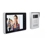 Videoporteiro 7'', 2 Fios, Preto