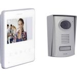 Video Porteiro 4.3" Design - 2 Fios - Branco