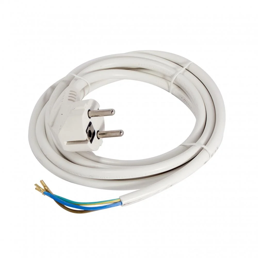 Cabo Alimentação Schuko - Open End 1.5m Branco