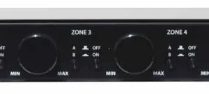 Atenuador 100v Montagem Rack At6+Fonte A/B 6x30w