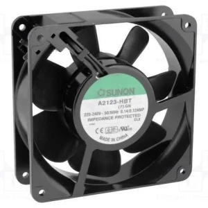 Ventilador: Ac, Transversal, 230vac, 120x120x38mm.