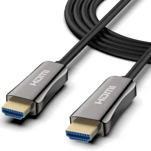 Cabo de Fibra Ótica Ativa 4k Uhd Hdmi 2.0 20m