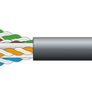 Cat6 Utp Cabo de Rede Ao Anteração Utp 305m Black