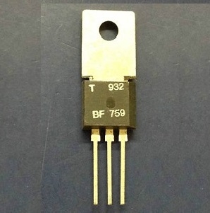 BF759 TRANSISTOR SI-N 350V 0.5A 10W