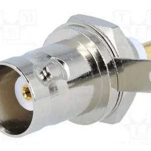 Tomada. Bnc. Fêmea. Solda. para Painel. Classe: M.