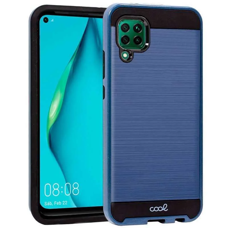 Capa Huawei P40 Lite Aluminio Azul