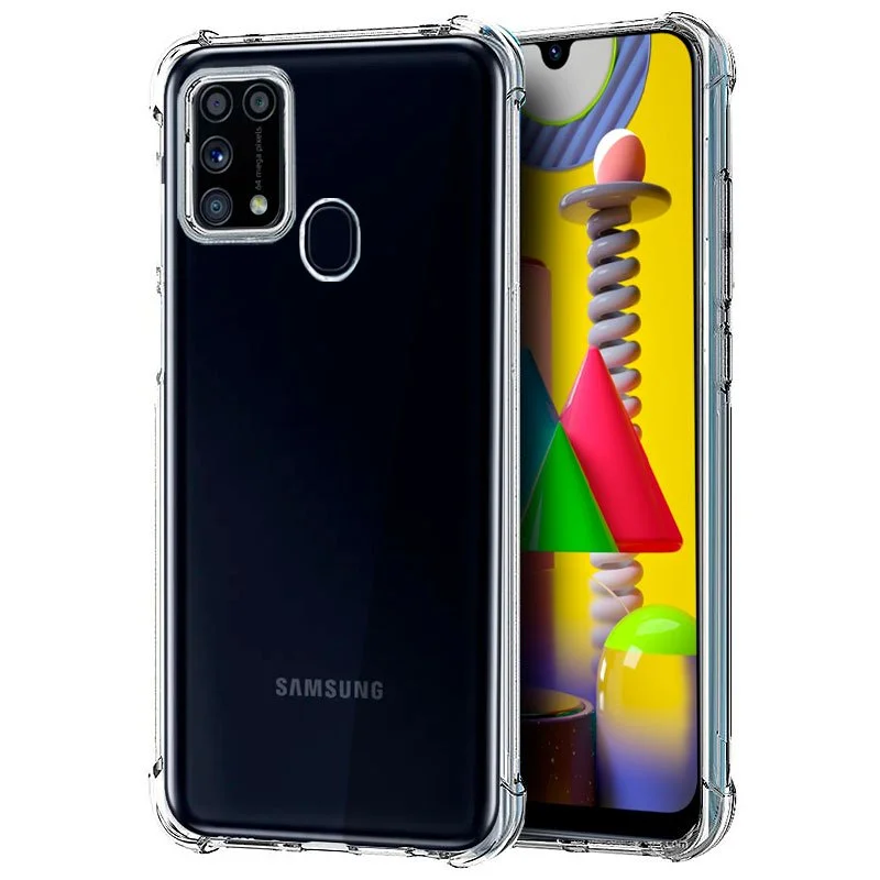 Capa Samsung M315 Galaxy M31 Antishock Transp.