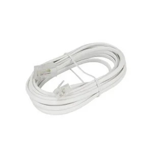 Cabo Telefone Rj11 Extensivel Branco