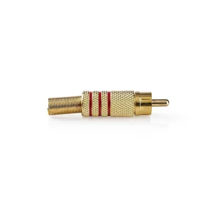 Conector Rca  Reto  Macho  Solda  Diâmetro De.