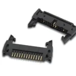 Conector 20 Pinos Pcb Macho Dourado