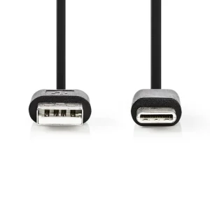 Cabo Usb  Usb 2.0  Usb-A Macho  Usb-C Macho  .