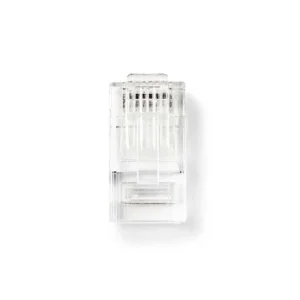 Conector de Rede Rj45 Macho - para Cabos Sólidos