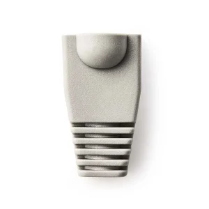 Capa para Conectores de Rede Rj45 - 10 Peças Cinza