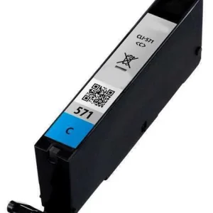 Tinteiro Canon Compatível Cli-571c Xl Azul