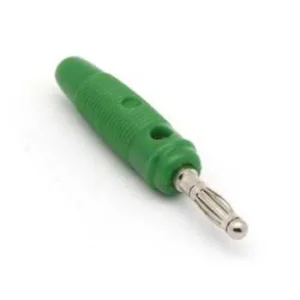 Ficha Banana 4mm - Verde